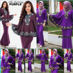 NJ Boutique Exclusive Collections Embroidery OLLA Batwing Kurung with Skirt