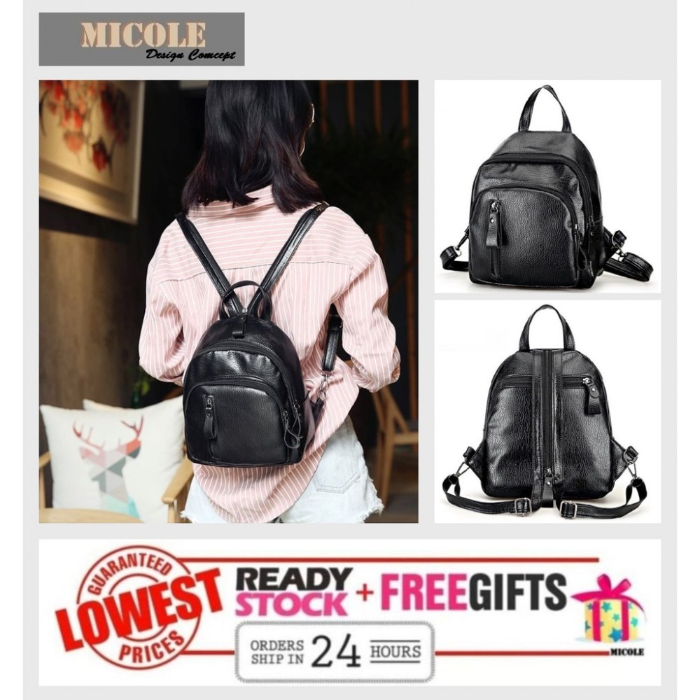 Ready Stock >> MICOLE Korean Bag Casual Backpack Travel Bag Pack Beg BP1009 Ready Stock >> MICOLE Korean Bag Casual Backpack Travel Bag Pack Beg BP1009