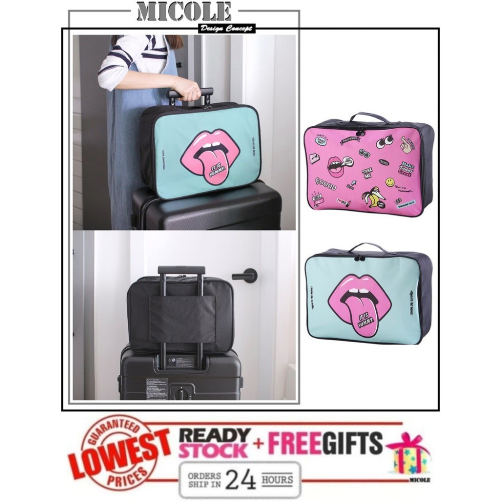 READY STOCK>> MICOLE Cuttie Luggage Bag Travel Bag READY STOCK>> MICOLE Cuttie Luggage Bag Travel Bag