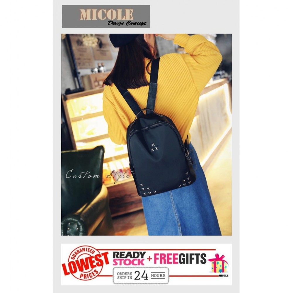 MICOLE Korean Casual Backpack Bags Travel Bag Pack Beg BP1011 MICOLE Korean Casual Backpack Bags Travel Bag Pack Beg BP1011