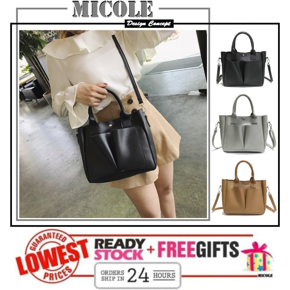 READY STOCK >>MICOLE Casual Shoulder Bag Handbag Women Sling Bag SB2072 READY STOCK >>MICOLE Casual Shoulder Bag Handbag Women Sling Bag SB2072
