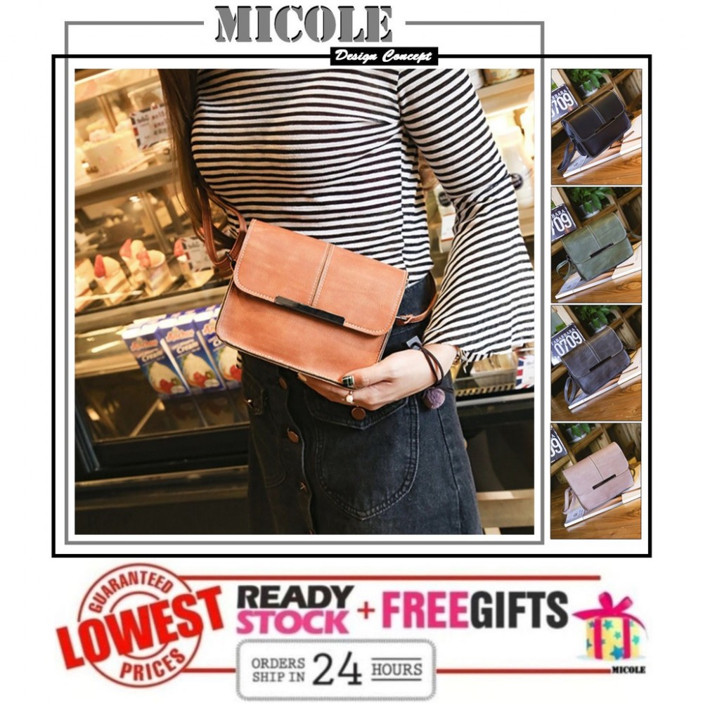 READY STOCK>>MICOLE Korean Shoulder Bag Handbag Women Sling Bag Beg SB2030 READY STOCK>>MICOLE Korean Shoulder Bag Handbag Women Sling Bag Beg SB2030