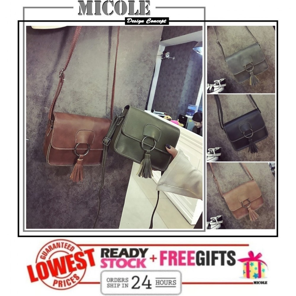 Ready StocK>>MICOLE Korean Shoulder Bag Handbag Women Sling Bag Beg SB2059 Ready StocK>>MICOLE Korean Shoulder Bag Handbag Women Sling Bag Beg SB2059