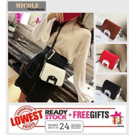 image of READY STOCK>> MICOLE Korean Shoulder Bag Handbag Women Sling Bag Beg SB2022