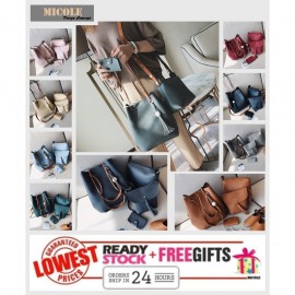 image of Ready Stock>> MICOLE 4 in 1 Shoulder Bag Handbag Women Sling Bag Beg BS3015