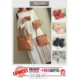 image of Ready Stock>> MICOLE Korean Shoulder Bag Handbag Women Sling Bag Beg SB2008