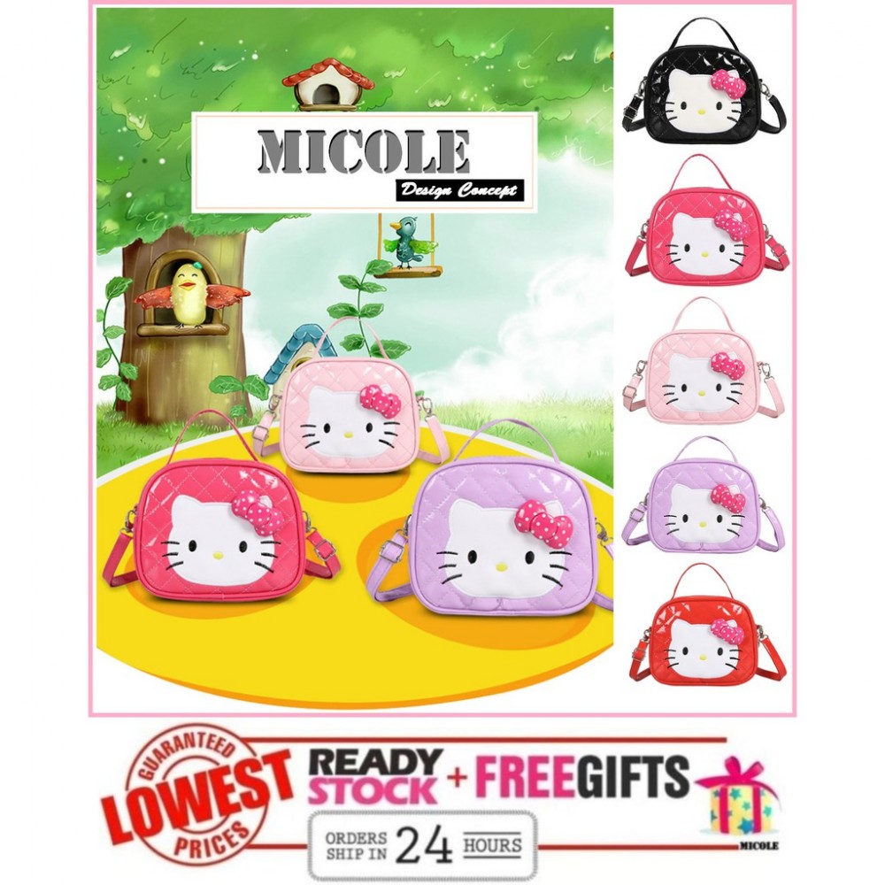 Ready Stock>> MICOLE KT Kids Shoulder Bag Handbag Women Sling Bag Beg SB2084 Ready Stock>> MICOLE KT Kids Shoulder Bag Handbag Women Sling Bag Beg SB2084