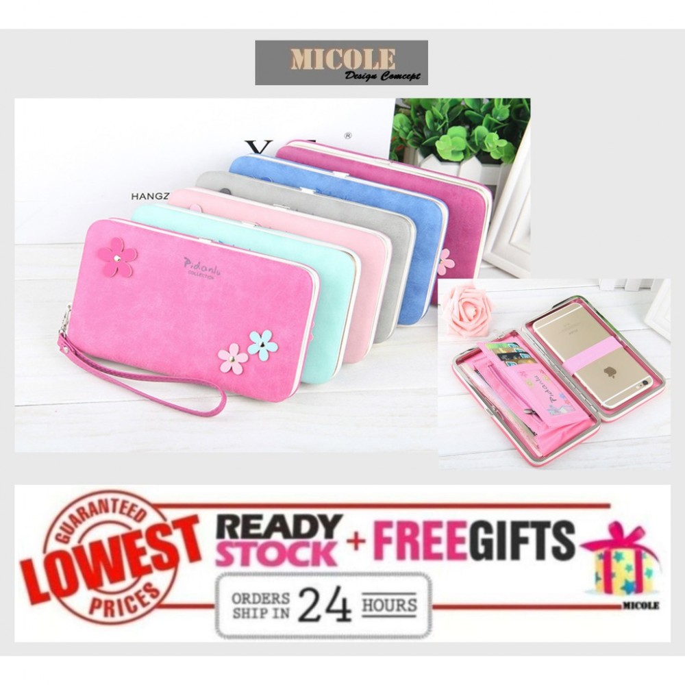 Ready Stock >> MICOLE Zip Purse Long Wallet Women Pouch Purses Women WP5001 Ready Stock >> MICOLE Zip Purse Long Wallet Women Pouch Purses Women WP5001
