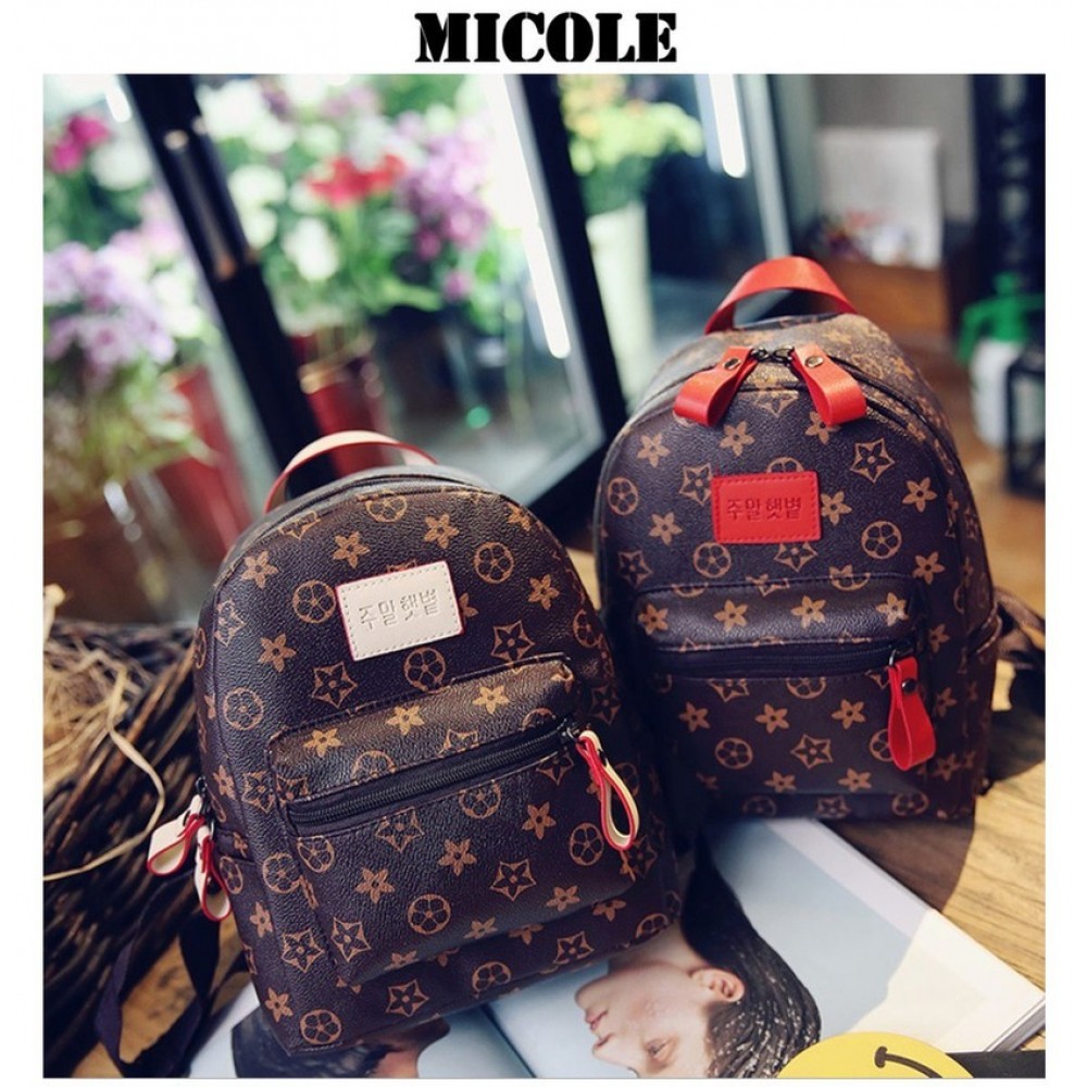 READY STOCK >> MICOLE Premium Mini Backpack Fashion Bag Bags Women BP1003 
