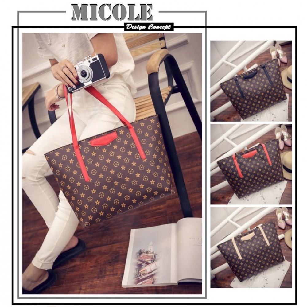 READY STOCK >> MICOLE Shoulder Bag Handbag Women Sling Bag Tote Bag TB1007 READY STOCK >> MICOLE Shoulder Bag Handbag Women Sling Bag Tote Bag TB1007