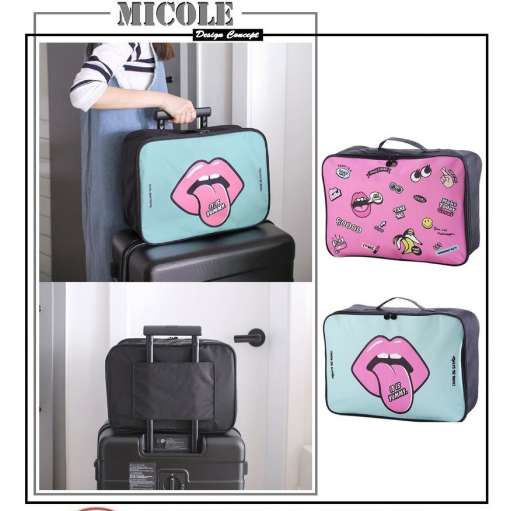 READY STOCK >> MICOLE Cuttie Luggage Bag Travel Bag Sport Handbag TR1002 