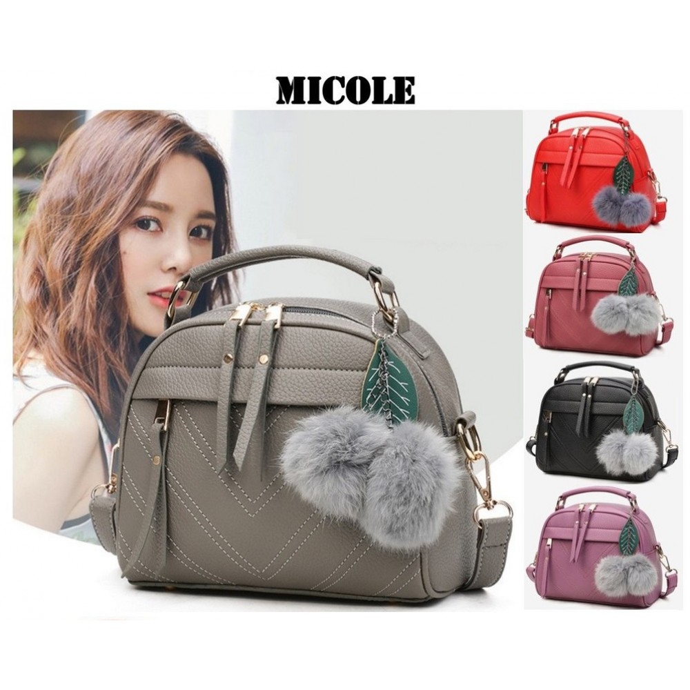 READY STOCK >> MICOLE Premium Shoulder Bag Handbag Women Sling Bag Beg SB2004 READY STOCK >> MICOLE Premium Shoulder Bag Handbag Women Sling Bag Beg SB2004