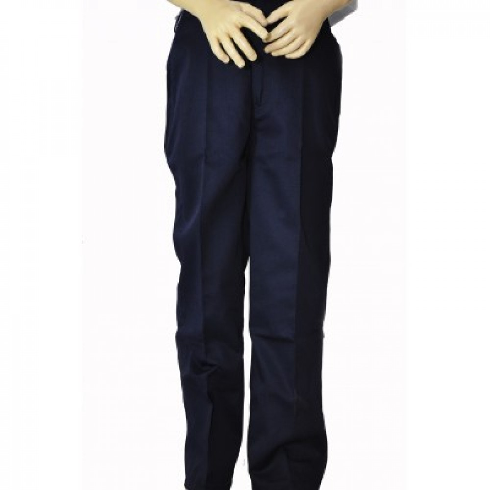 PRIMARY SCHOOL NAVY BLUE LONG SCHOOL PANTS - COTTON PRIMARY SCHOOL NAVY BLUE LONG SCHOOL PANTS - COTTON