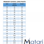 PRIMARY SCHOOL NAVY BLUE LONG SCHOOL PANTS - COTTON