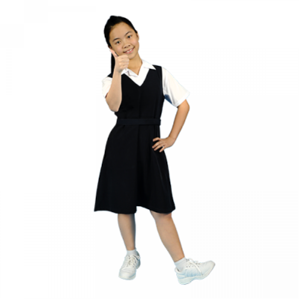 PRIMARY SCHOOL PINAFORE - WRINKLE-FREE PRIMARY SCHOOL PINAFORE - WRINKLE-FREE