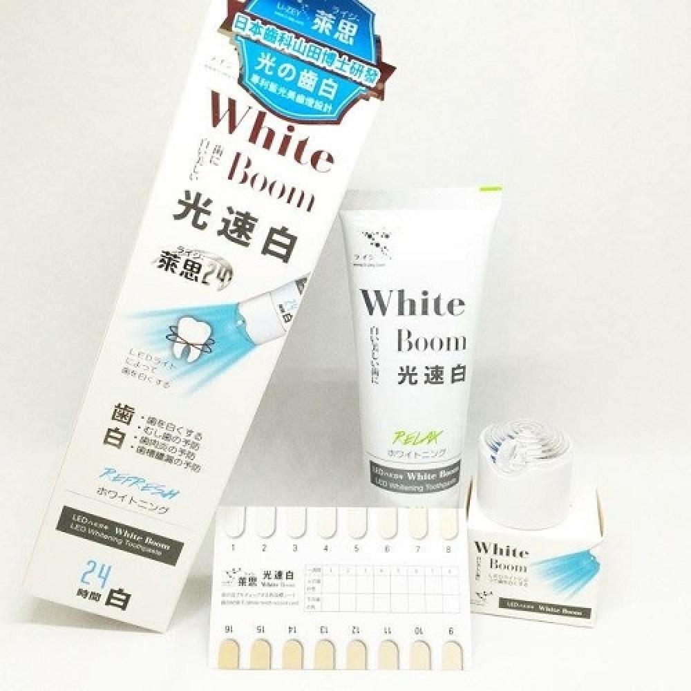 LI-ZEY WHITE BOOM TOOTHPASTE