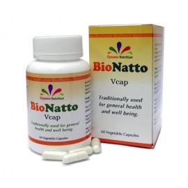 image of BioNatto Vcap Nattokinase 纳豆激酶的功效 (60Vegetable Capsules)