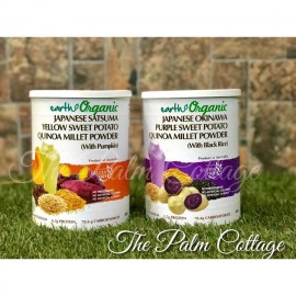 image of Earth Organic Japanese Okinawa Purple Sweet Potato Quinoa Millet Powder (With Black Rice) 850g