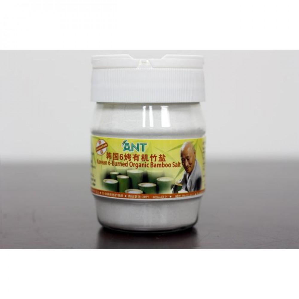ANT 6Burned SAMBOU BAMBOO SALT 六烤竹盐 200gm ANT 6Burned SAMBOU BAMBOO SALT 六烤竹盐 200gm