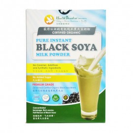 image of HEALTH PARADISE Organic pure instant Black Soya Milk Powder (No added Sugar) 500g