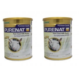 image of BONLIFE Purenat PREMIUM Pure Goat Milk Powder 800g x 2tins