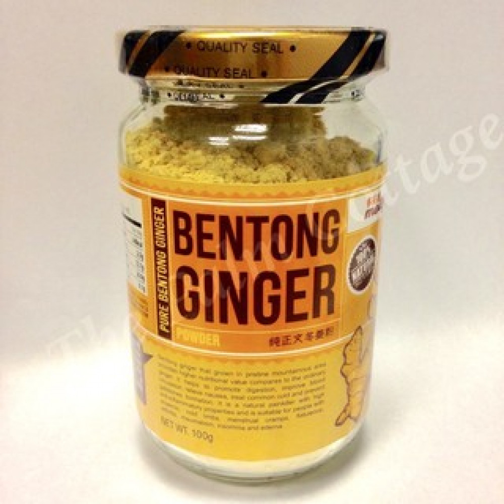 Pure Bentong Ginger Powder 纯正文冬姜粉 100g Pure Bentong Ginger Powder 纯正文冬姜粉 100g