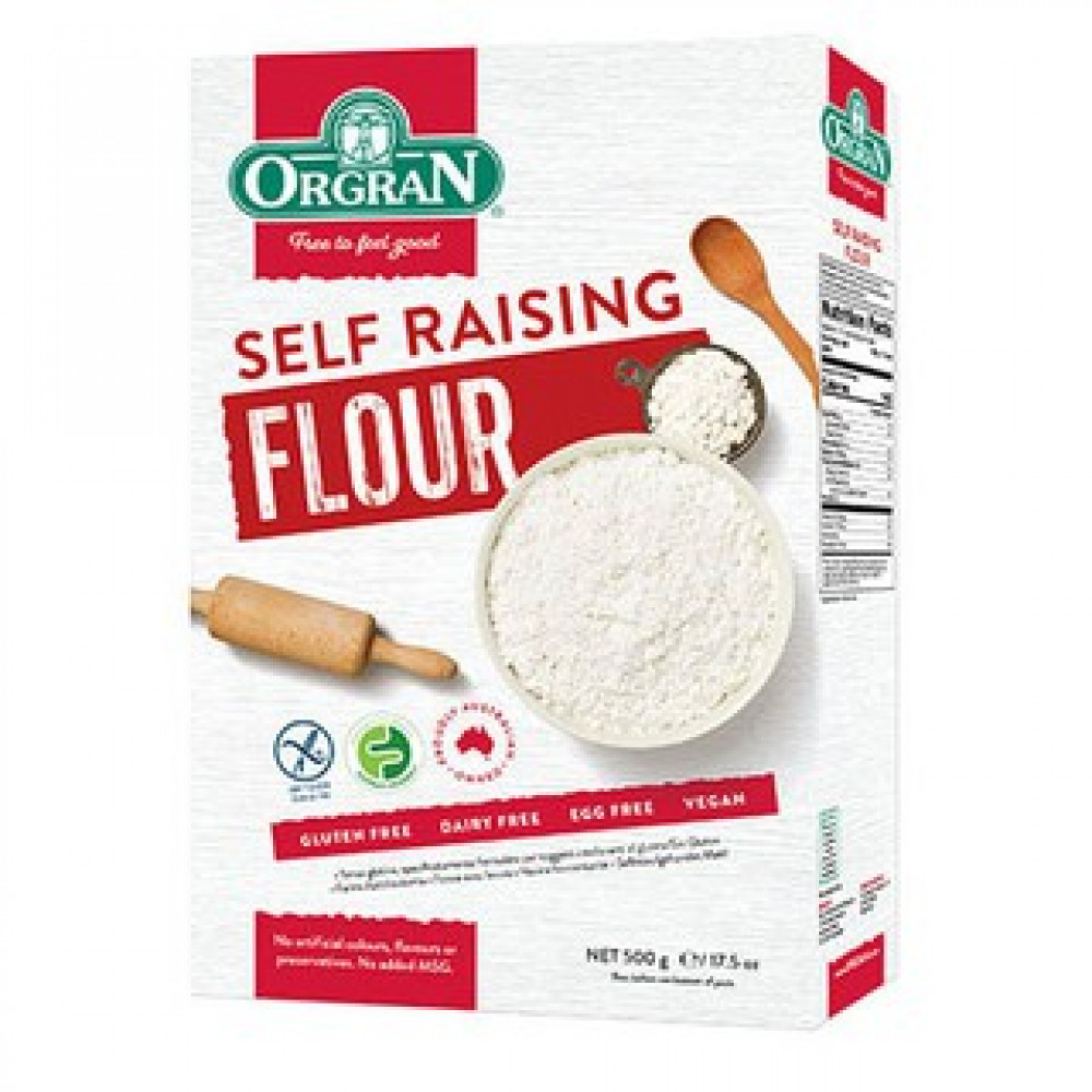 Orgran Gluten Free Self Raising Flour 500g Orgran Gluten Free Self Raising Flour 500g