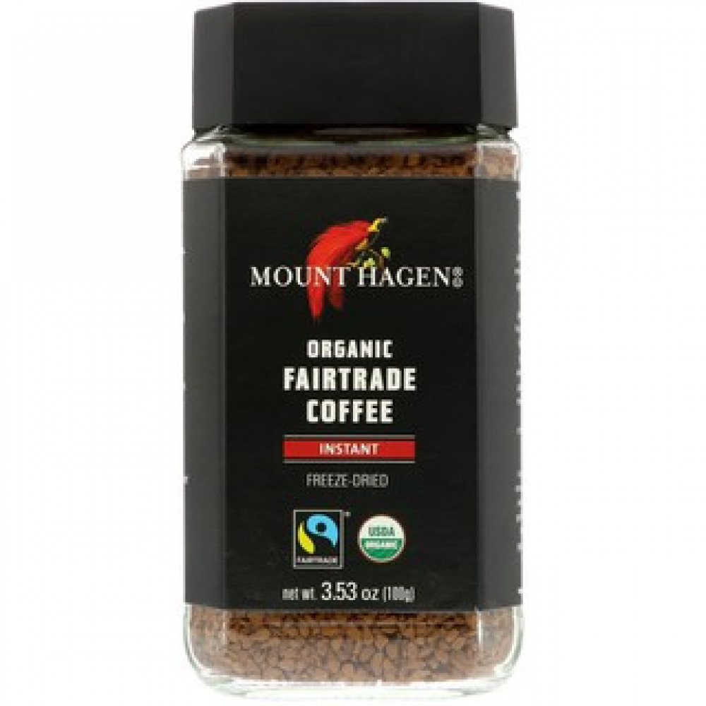 Mount Hagen, Organic Fairtrade Coffee, Instant, 3.53 oz (100 g) Mount Hagen, Organic Fairtrade Coffee, Instant, 3.53 oz (100 g)