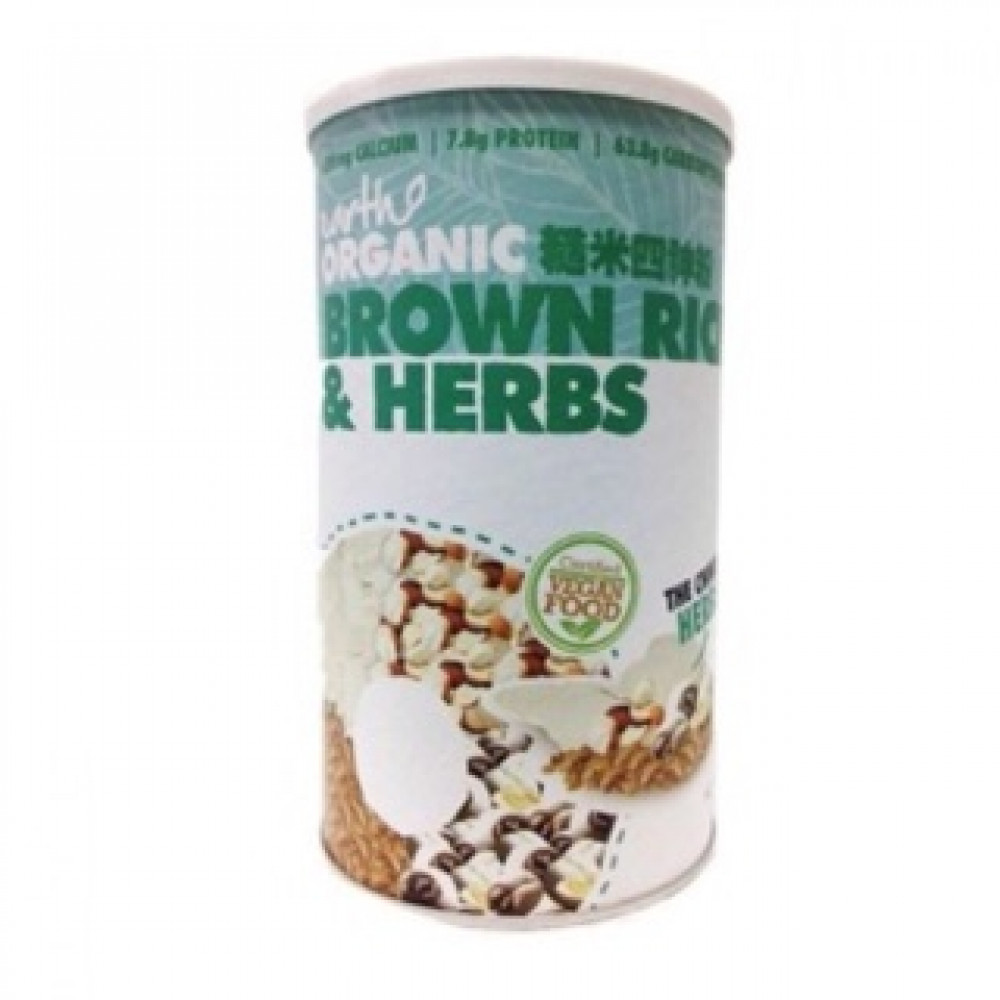 Earth Living Organic Brown Rice &amp; Herbs Powder 糙米四神粉 500g