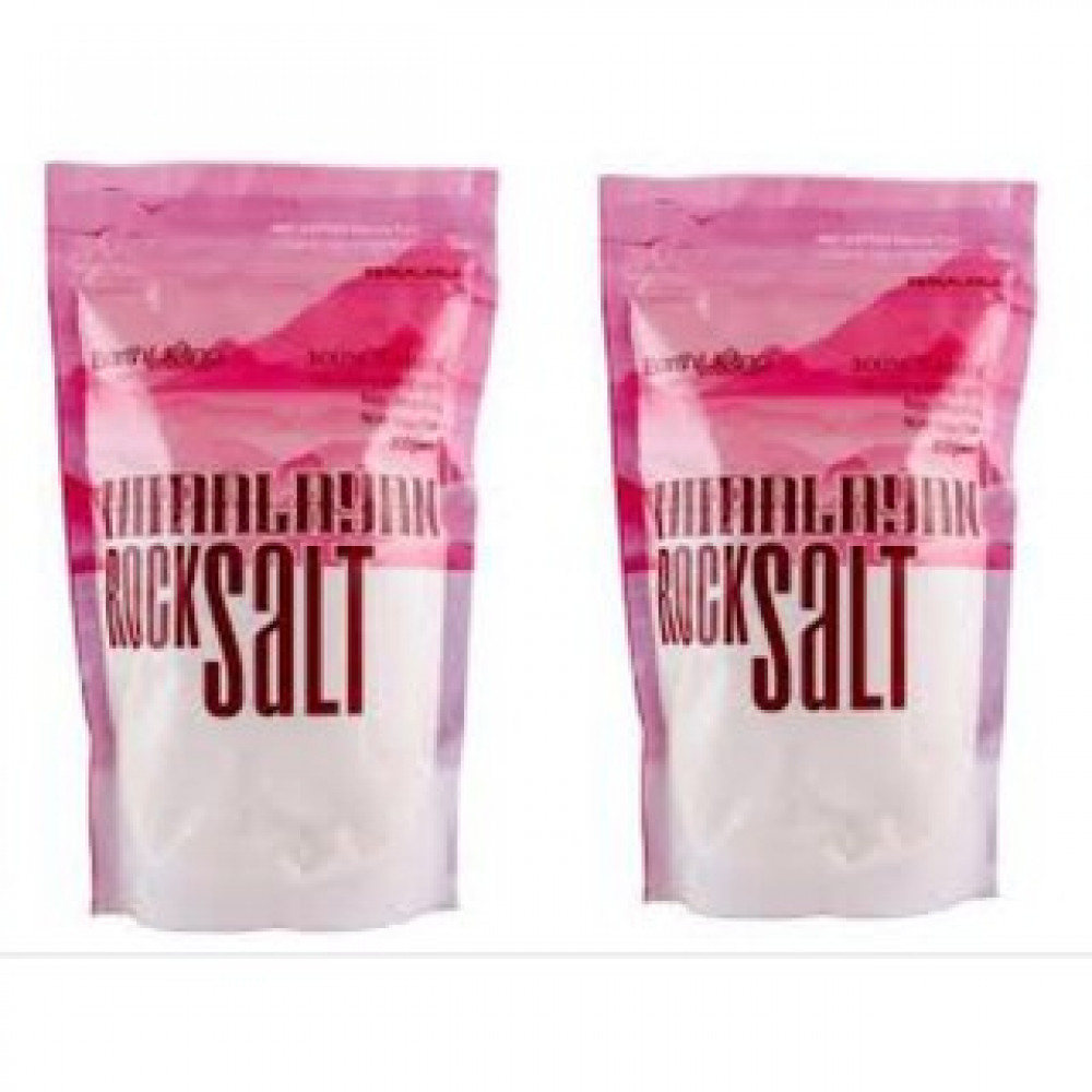 Earth Organic Natural Himalayan Rock Salt 500G X 2