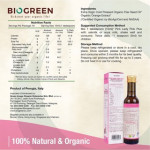 Biogreen Pink Lady Pink Plus Organic Flaxseed Oil with Orange Extract  250ML