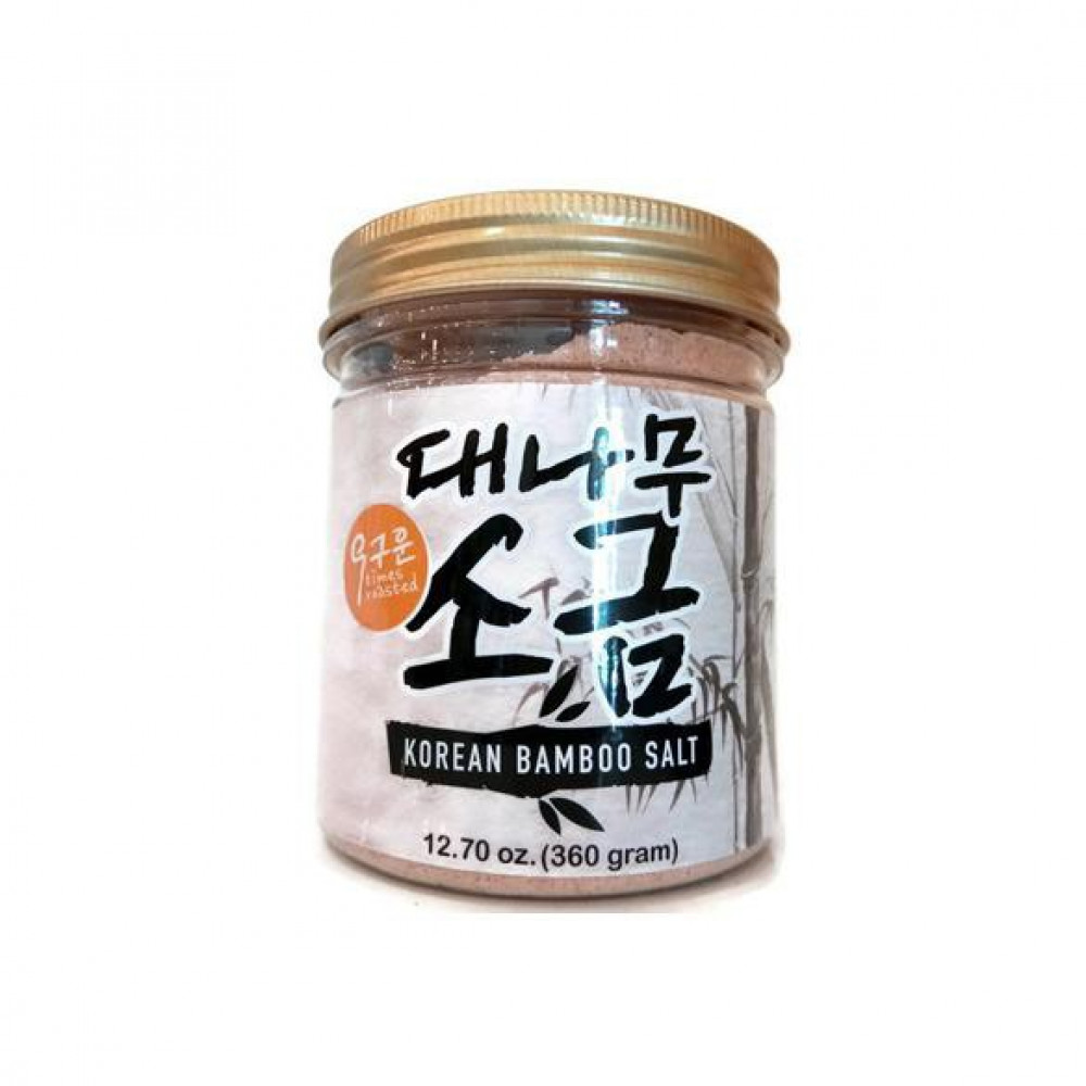 EARTH LIVING 9times Roasted Korean Bamboo Salt 360G EARTH LIVING 9times Roasted Korean Bamboo Salt 360G