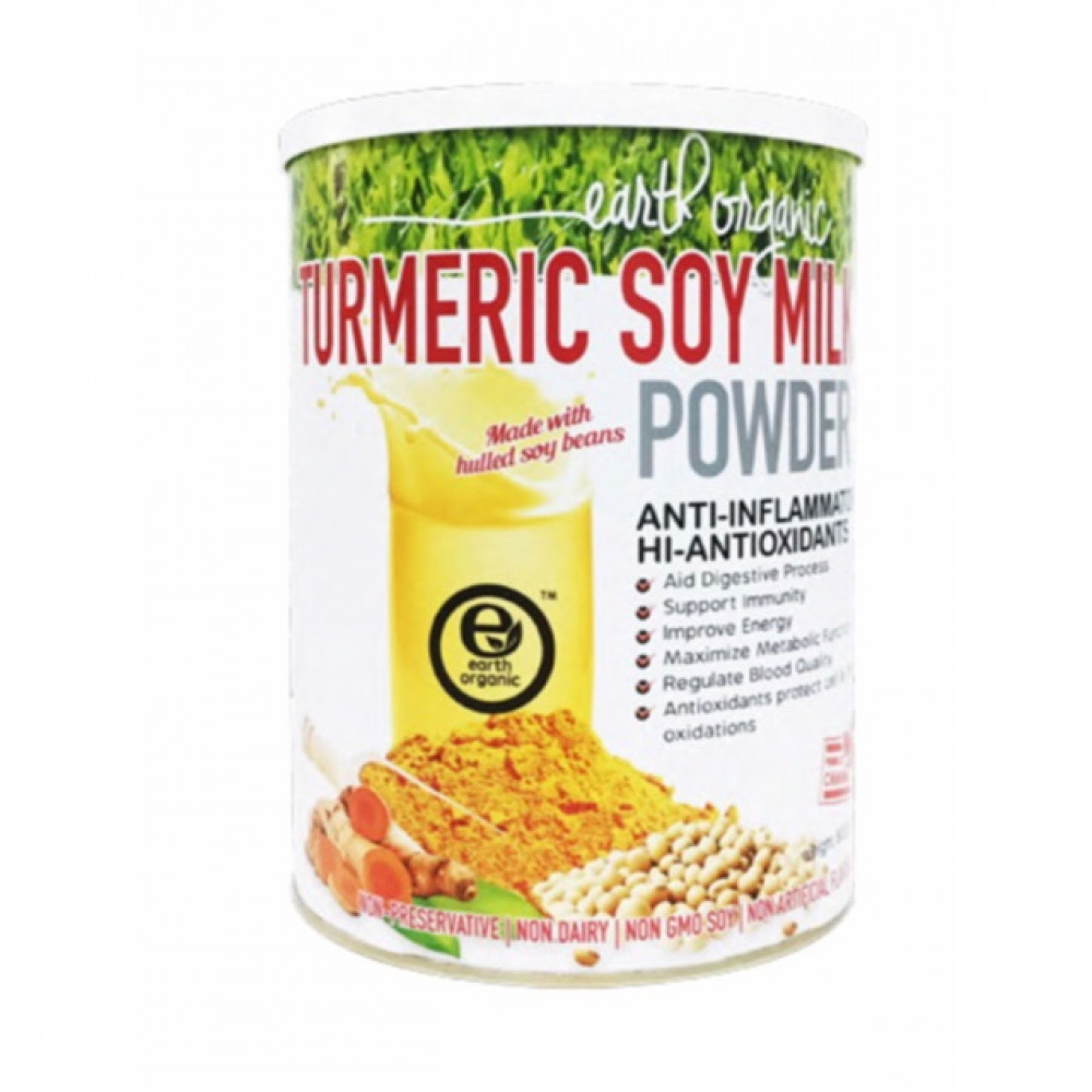 EARTH LIVING Organic Turmeric Soy Milk Powder (800g) EARTH LIVING Organic Turmeric Soy Milk Powder (800g)