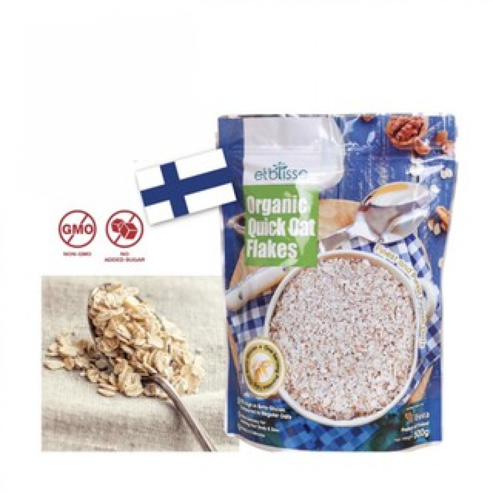 Etblisse Organic Quick Oat Flakes (500g)