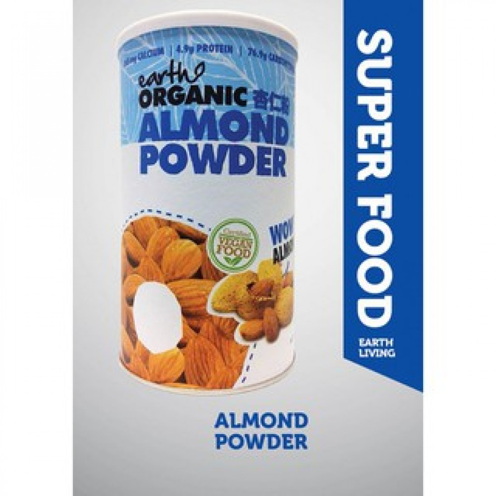 Earth Living Organic Almond Powder 杏仁粉 500g ( JAN 2022)