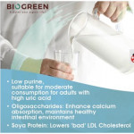 Biogreen O'Soy Plus Organic Low Cane Sugar Soya Milk Powder (HALAL) 800G