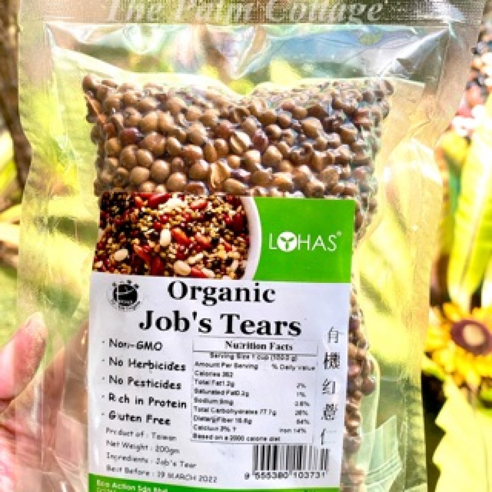 Lohas Organic job‘s tears 有机红薏仁 (糙薏仁)200g Lohas Organic job‘s tears 有机红薏仁 (糙薏仁)200g