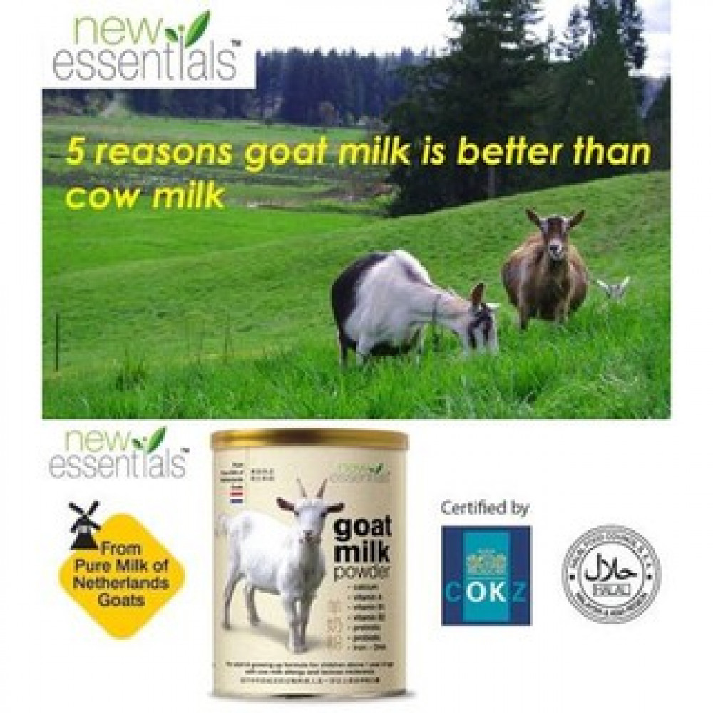 New Essentials Goat Milk Powder 羊奶粉 400g (Expired Date DEC 2021)