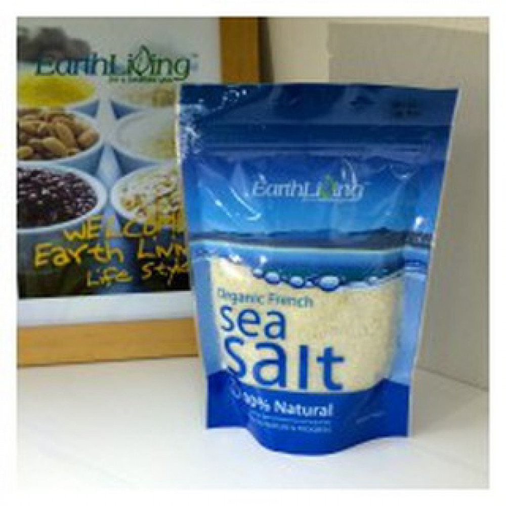 EARTH LIVING ORGANIC FRENCH SEA SALT 250G EARTH LIVING ORGANIC FRENCH SEA SALT 250G