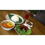 Fish and Chicken Meal Set for 1 person