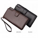 Baellerry S119B Handphone Men Women Wallet Long Purse Leather Bag