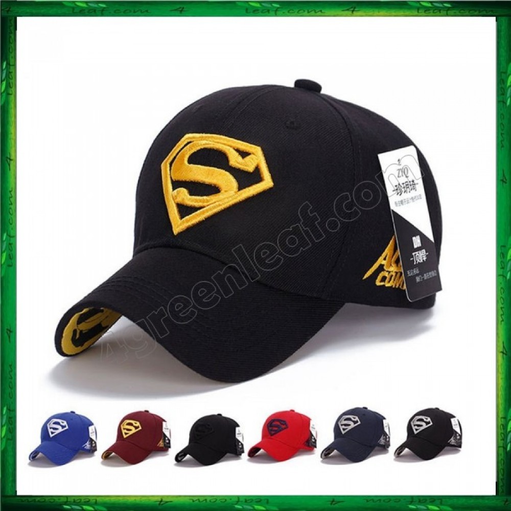 Men Women Unisex Sport Cap Snapback Hat Superman