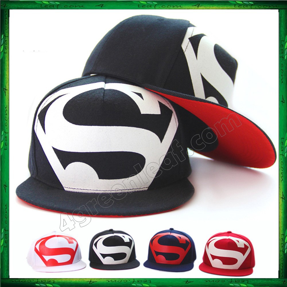 Superman Big S Snapback Cap Hats For Men Women