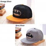 Batman Gold Silver Plated Snapback Cap Men Women