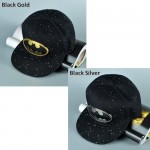 Batman Gold Silver Plated Snapback Cap Men Women