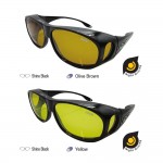 IDEAL 529P FIT OVER OVERLAP POLARIZED SUNGLASSES