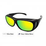 IDEAL 589P FIT OVER OVERLAP POLARIZED SUNGLASSES