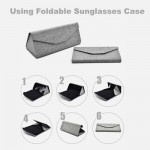 Foldable Sunglasses Case Casing Spectacles