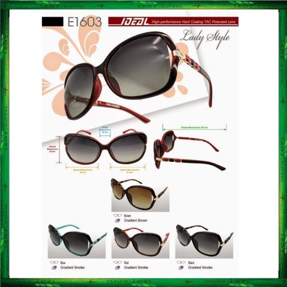 IDEAL E1603 Lady Style Polarized Lens Women Sunglasses IDEAL E1603 Lady Style Polarized Lens Women Sunglasses