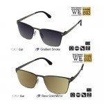 Work Eyewear Stainless Steel Snowflake 833 Screwless Light Polarized Sunglasses